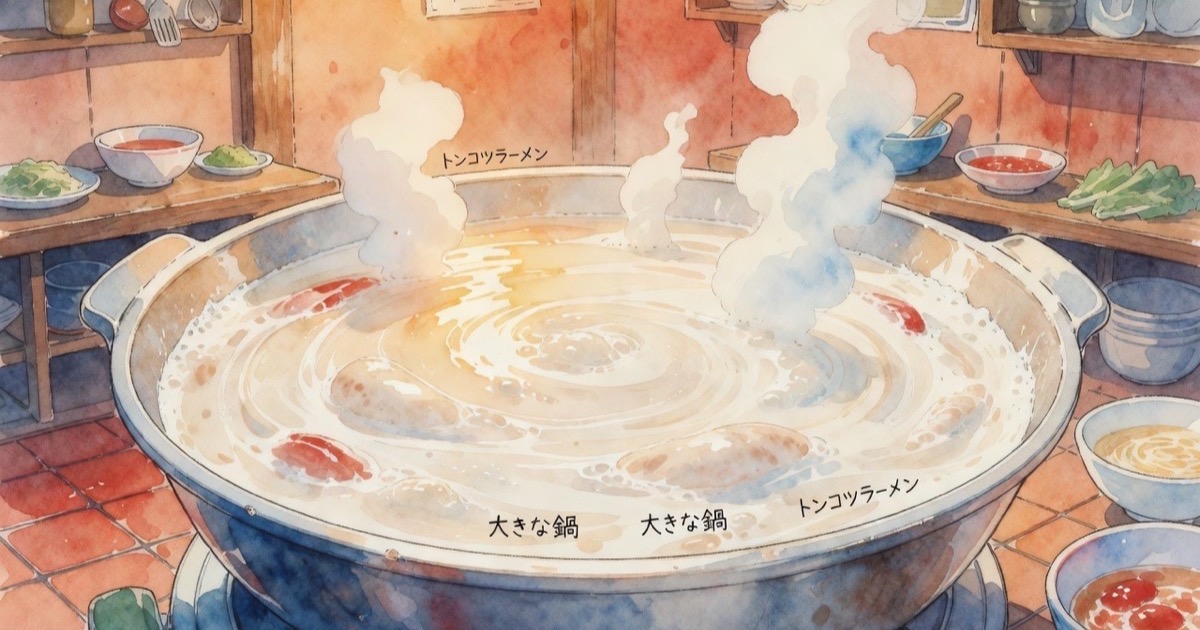A close-up of a rich, creamy white tonkotsu ramen bowl with chashu pork, wood-ear mushrooms, and green onions